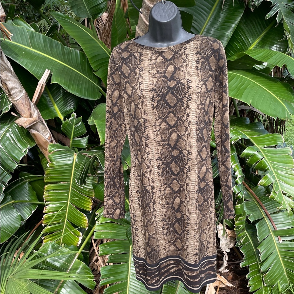 Michael Kors snake print dress